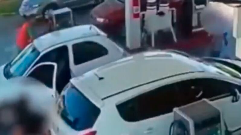 Posto de gasolina em Curitiba