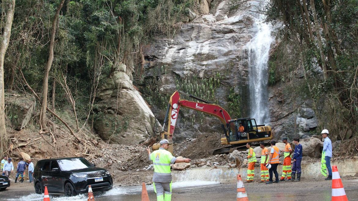 Local foi afetado pelas chuvas