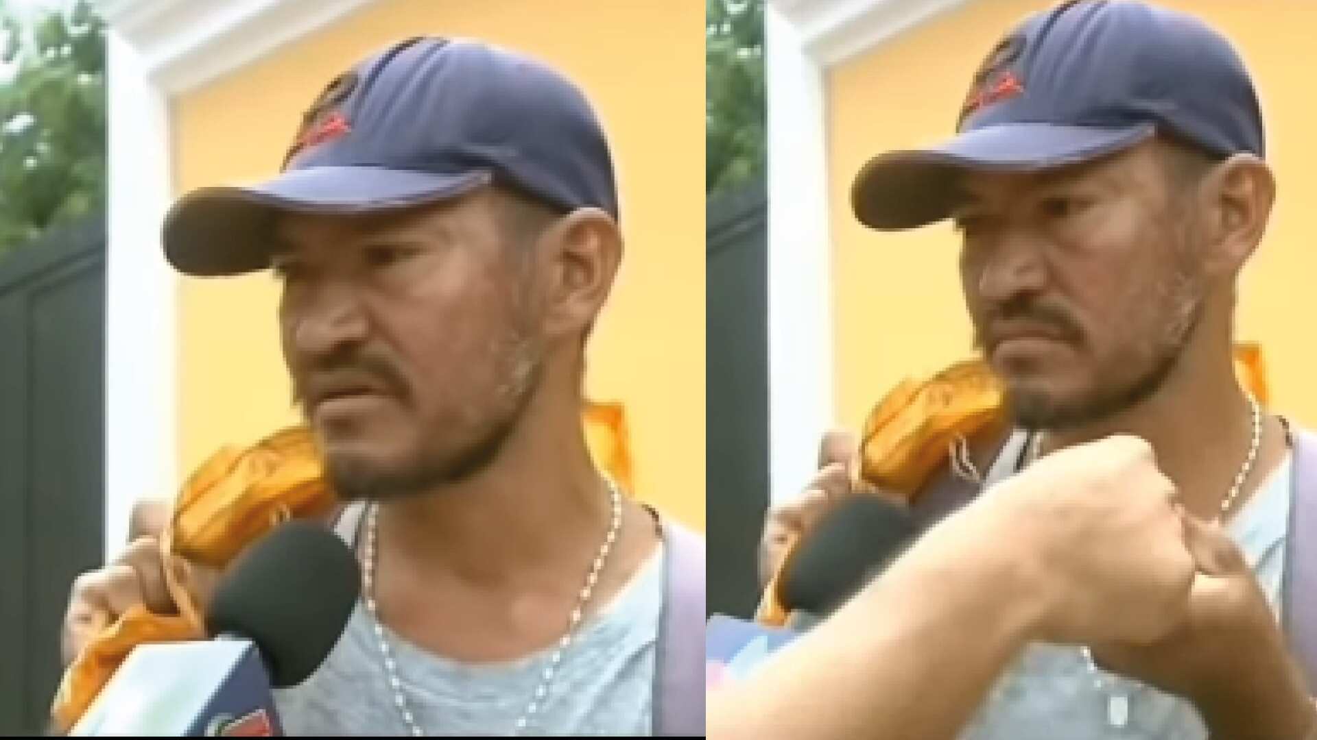 Engañan a periodista en plena transmisión por un presunto testigo de un accidente