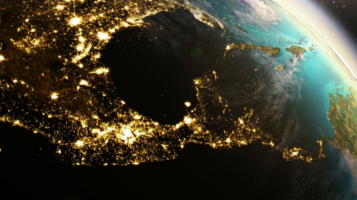 México desde el espacio