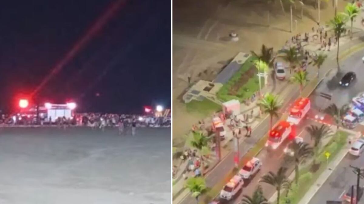 Ele estava com dois amigos, que conseguiram se salvar