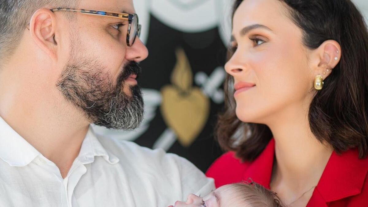 Maria Guilhermina, filha de Juliano Cazarré, não contraiu bactéria hospitalar