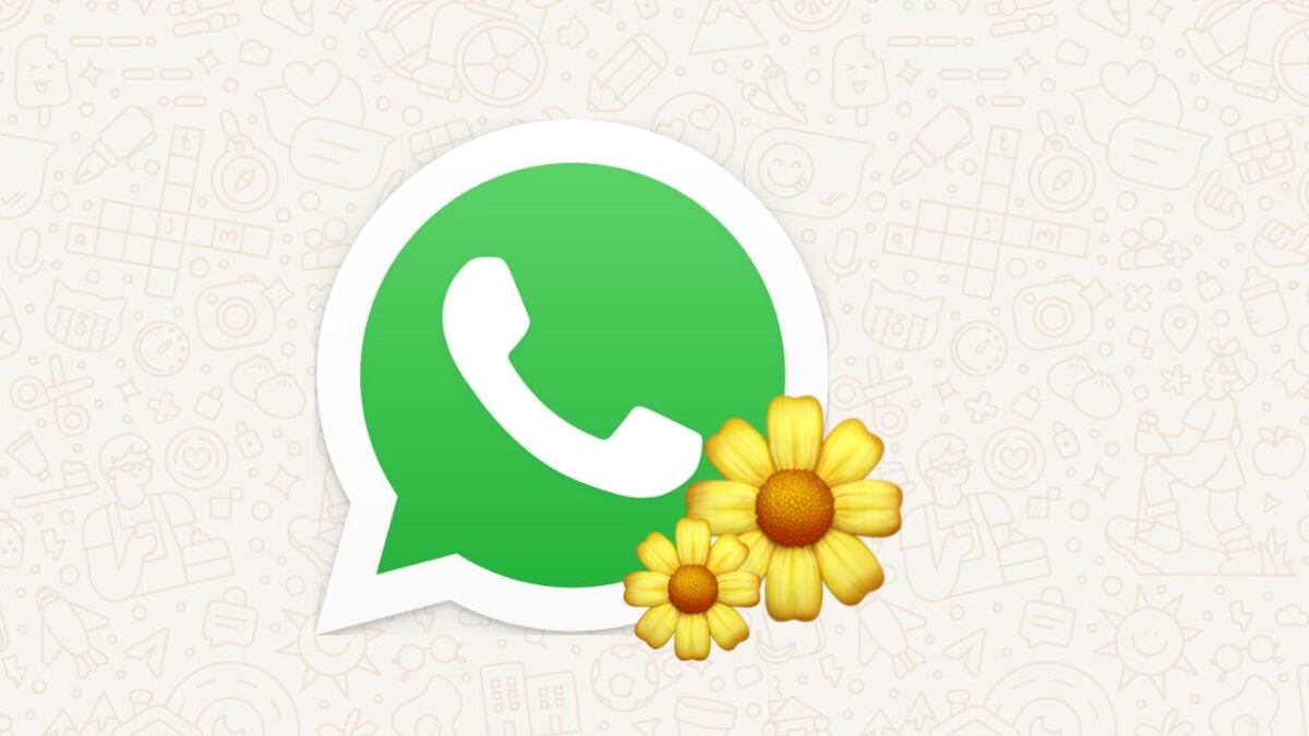 La tradición de regalar flores amarillas también se puede celebrar con un modo en WhatsApp