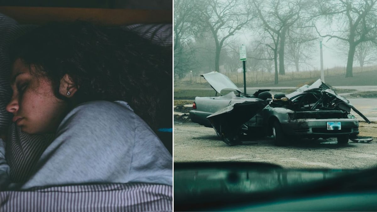 Los sueños de accidentes se vinculan a las emociones negativas