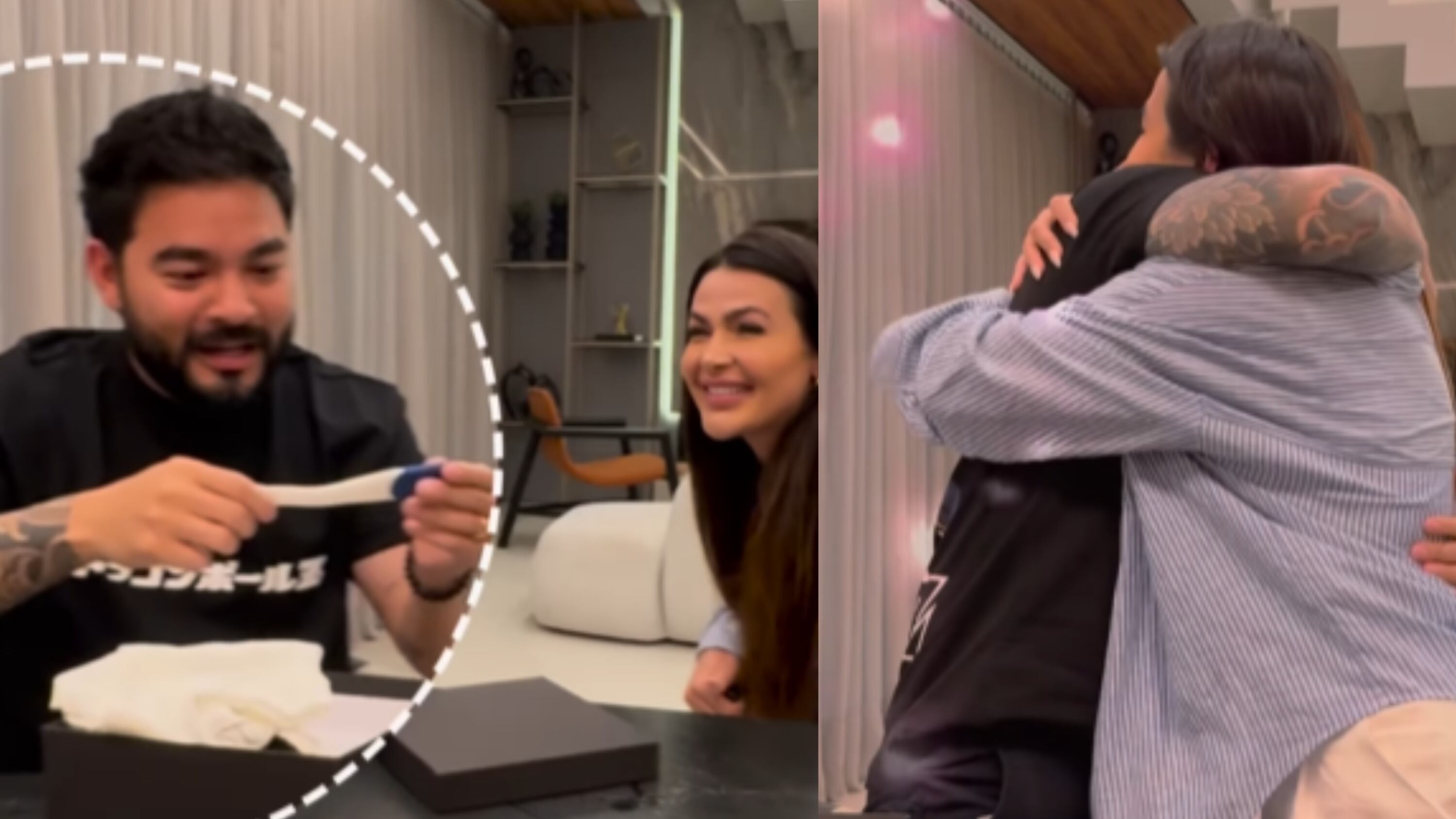 Yudi Tamashiro e Mila Braga