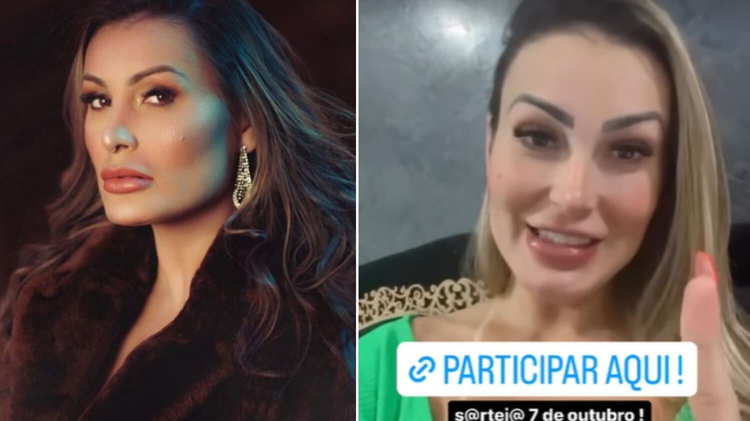 Loira volta à ativa nas redes sociais