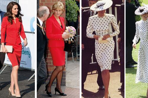 Moda: 3 vezes que Kate Middleton se inspirou em Diana para criar seus looks