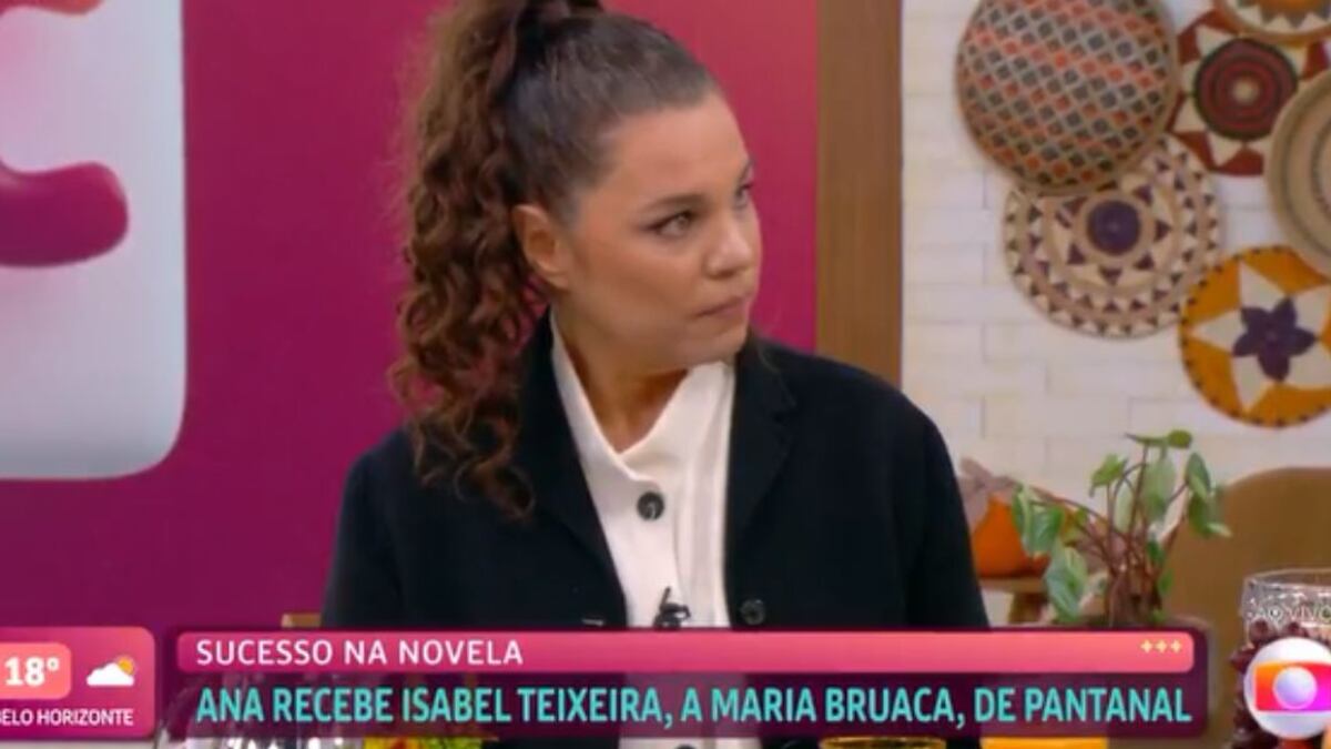 Isabel Teixeira toma café com Ana Maria Braga