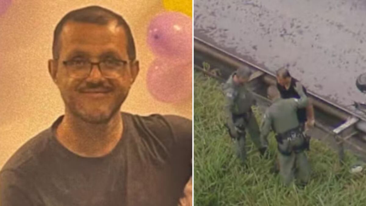 Ele foi socorrido e levado a hospital.