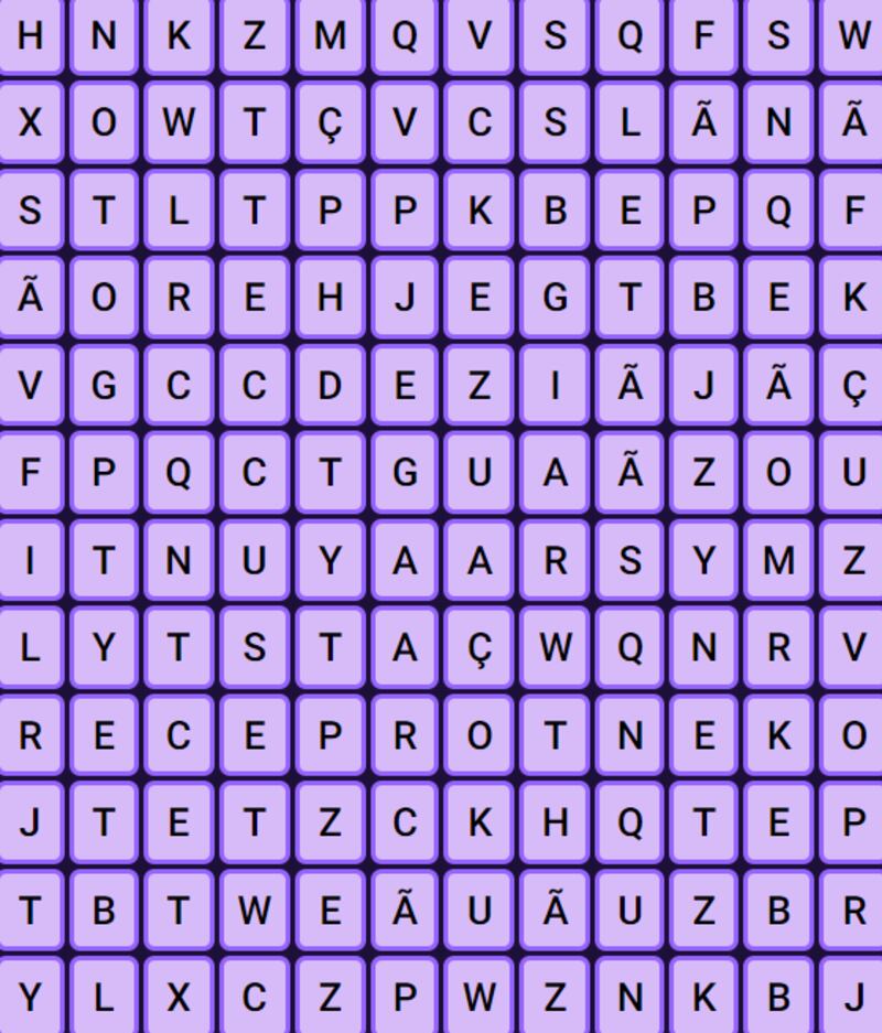 Caça-palavras nível difícil: será que você consegue encontrar a palavra ‘ENTORPECER’ em apenas  segundos?