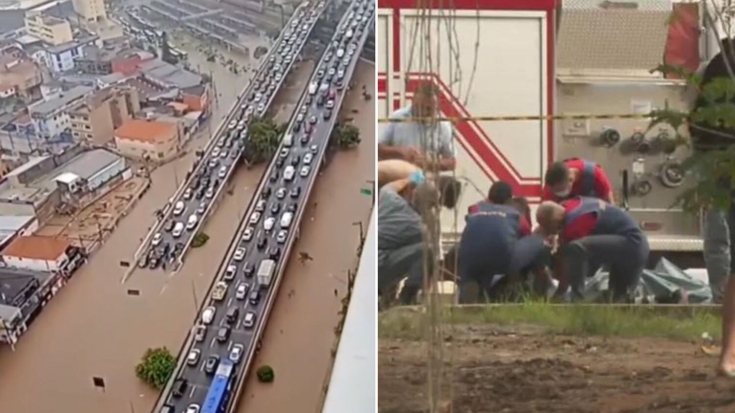 Chuva causou vários transtornos