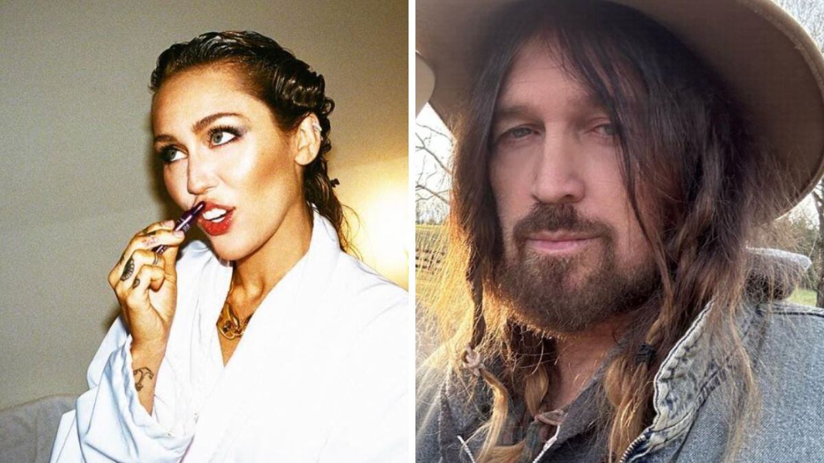 Miley y su padre Billy Ray Cyrus solían ser muy unidos.