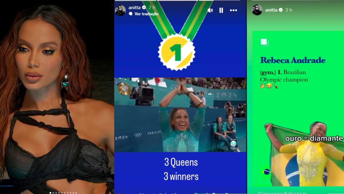 Anitta presta homenagem à Rebeca