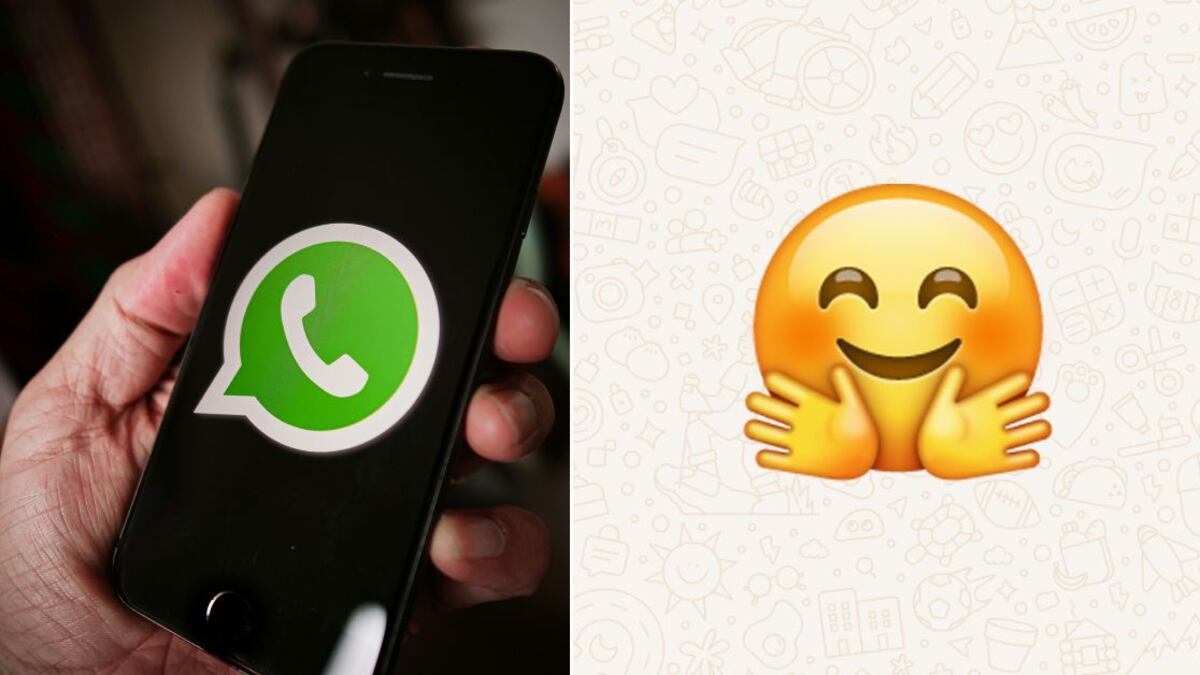 El emoji de carita con manos a los lados es un favorito de muchos en WhatsApp