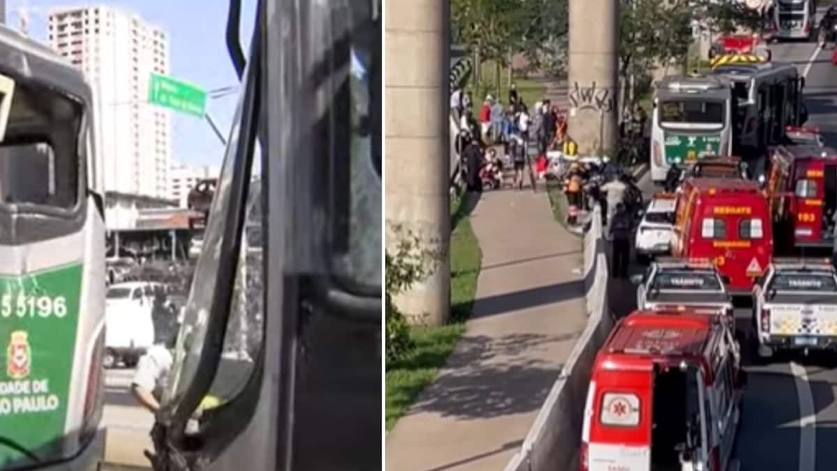 Bombeiros atenderam pelo menos 20 feridos, nenhum com gravidade