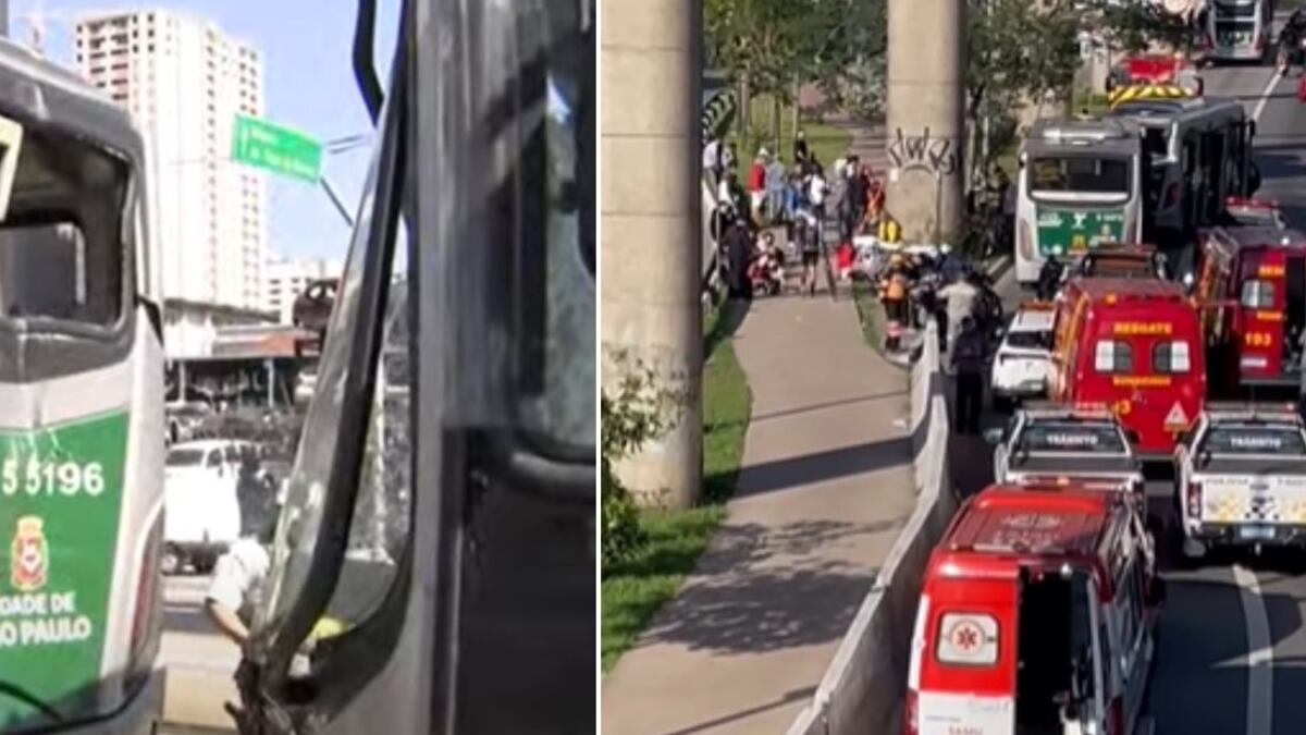 Bombeiros atenderam pelo menos 20 feridos, nenhum com gravidade