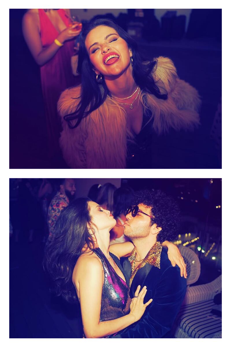 Selena Gomez presume su espectacular figura en su fiesta de cumpleaños 33.