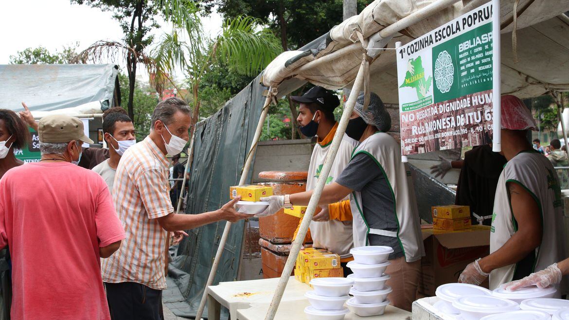 População de rua sofre