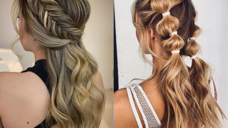 Penteados fáceis, lindos e rápidos que você pode fazer sozinha em casa