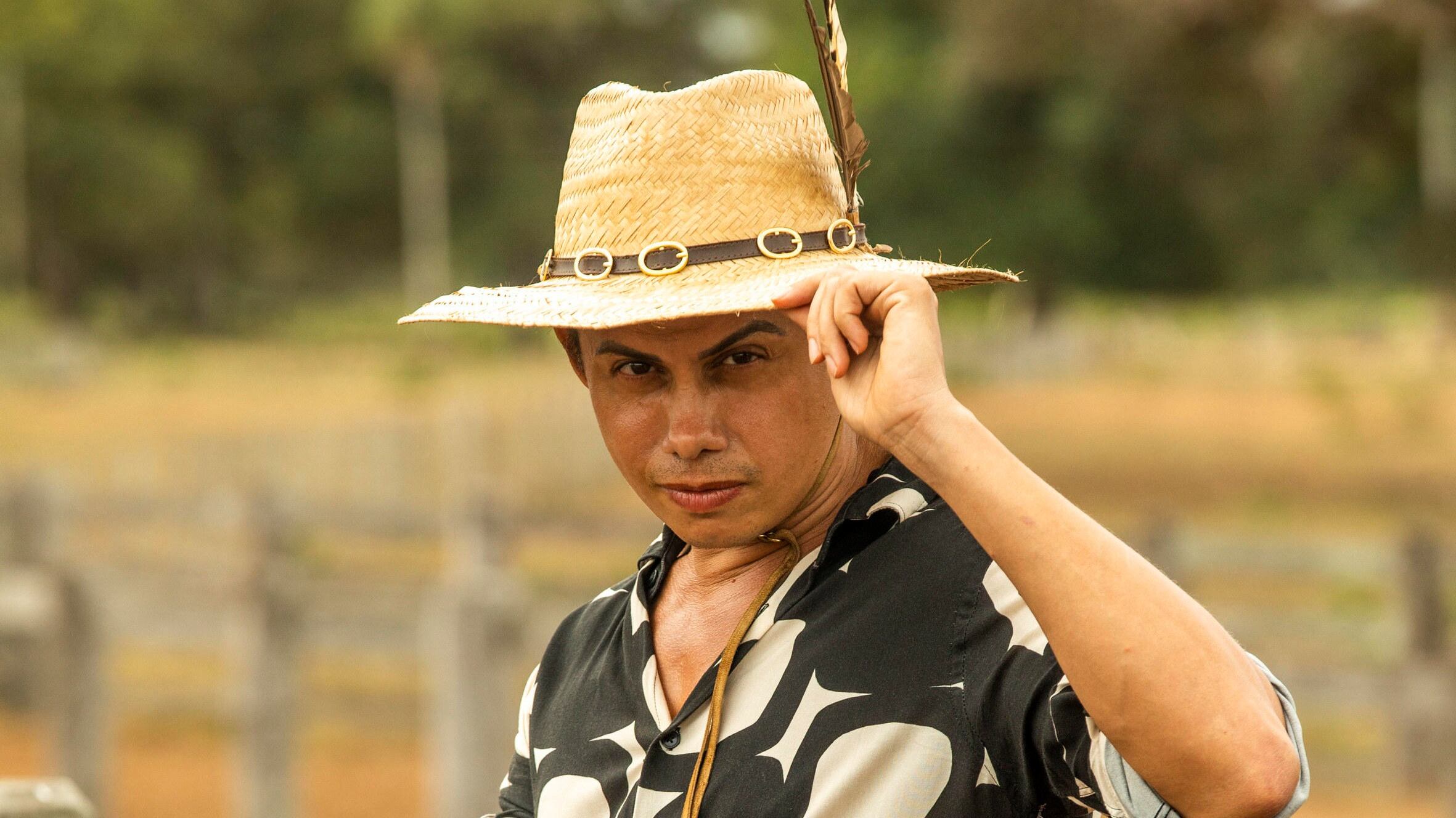 Em Pantanal, Zaquieu (Silvero Pereira) fica entre a vida e a morte