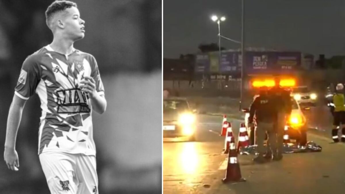 Vítimas seguiam em uma moto de luxo, quando bateram em mureta de proteção