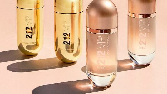 Perfumes 212 VIP e 212 VIP Rosé