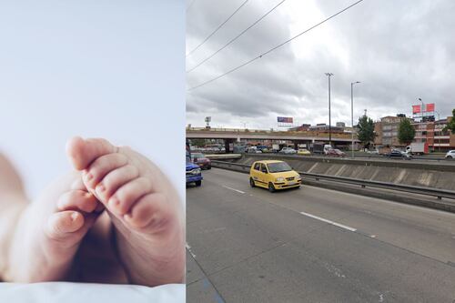 Encontrado o corpo de um bebê morto em um canal de Bogotá, na Colômbia