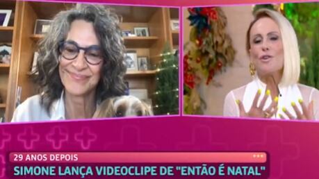 Cantora Simone e Ana Maria Braga