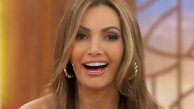 Patrícia Poeta, no programa Encontro