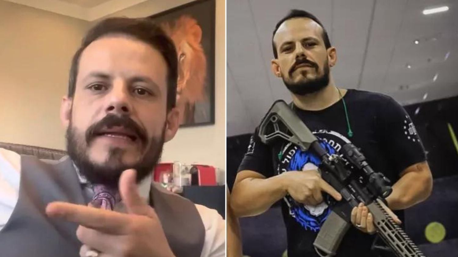 Ele levava a mãe para exame e não seguiu as regras de laboratório