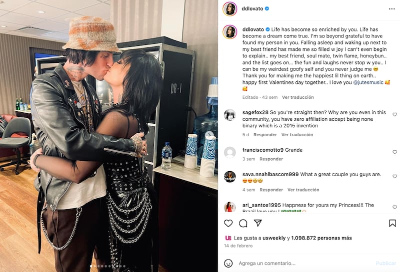 Demi Lovato y Jordan ‘Jutes’ se comprometieron