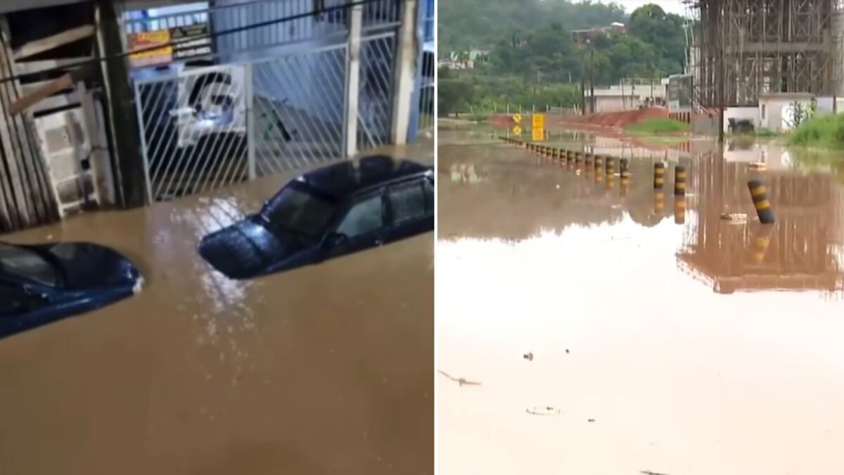 Foram muitos transtornos em Guarulhos e Caieiras, principalmente