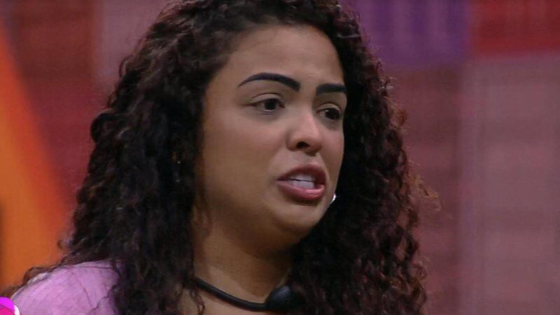 Paula chora ao falar sobre Cristian no Jogo da Discórdia do "BBB 23"
