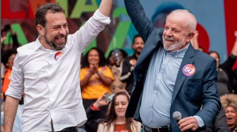 Boulos rompe com produtora responsável por linguagem neutra em comício: “Absurdo feito com o Hino Nacional”