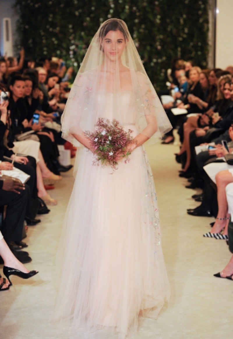 Noiva por Carolina Herrera/ reprodução
