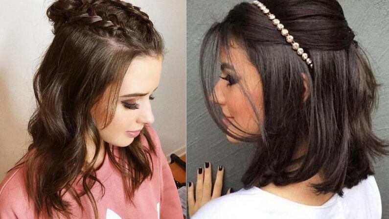 4 penteados para cabelos lisos para brilhar neste verão