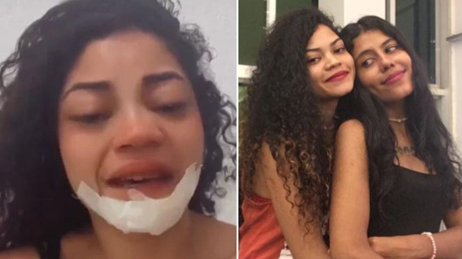 As duas faziam sucesso nas redes sociais