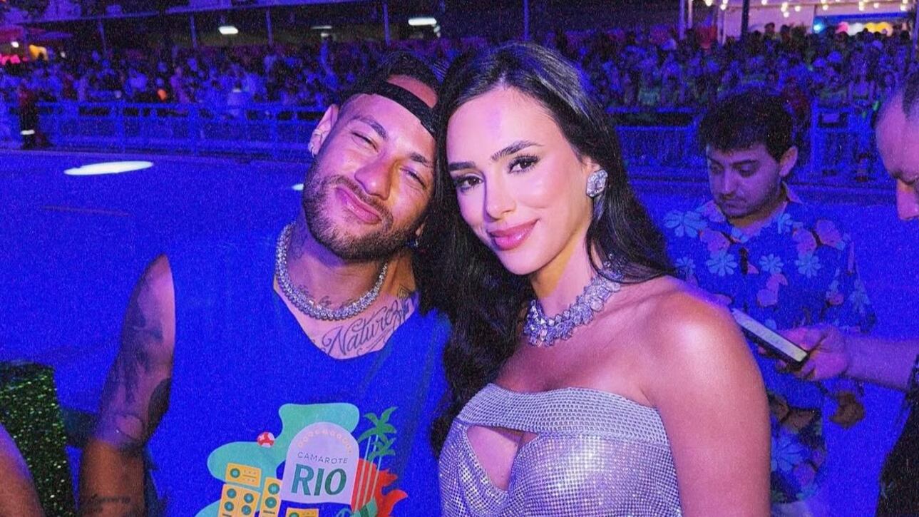 Bruna Biancardi teria recebido vídeos de Neymar rodeado de mulheres durante uma festa no interior de São Paulo