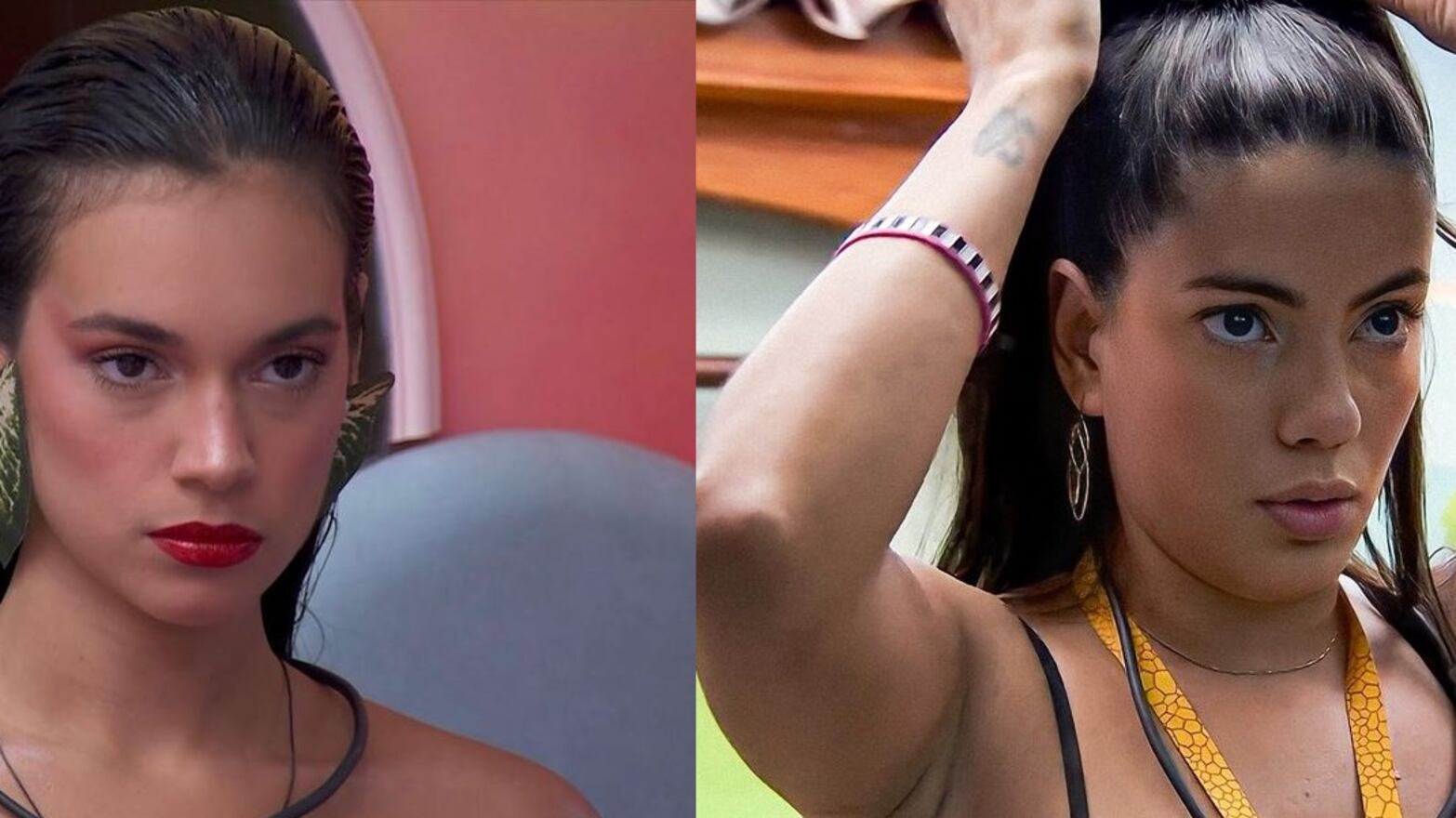 Alane e Fernanda dançaram juntas