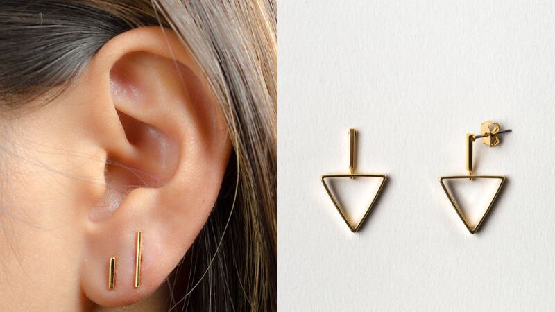 10 brincos de ouro minimalistas que vão te fazer inovar no visual e se destacar