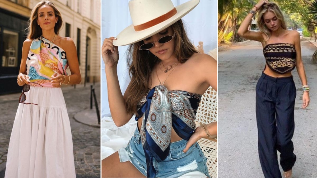 Blusas pañuelo 2024