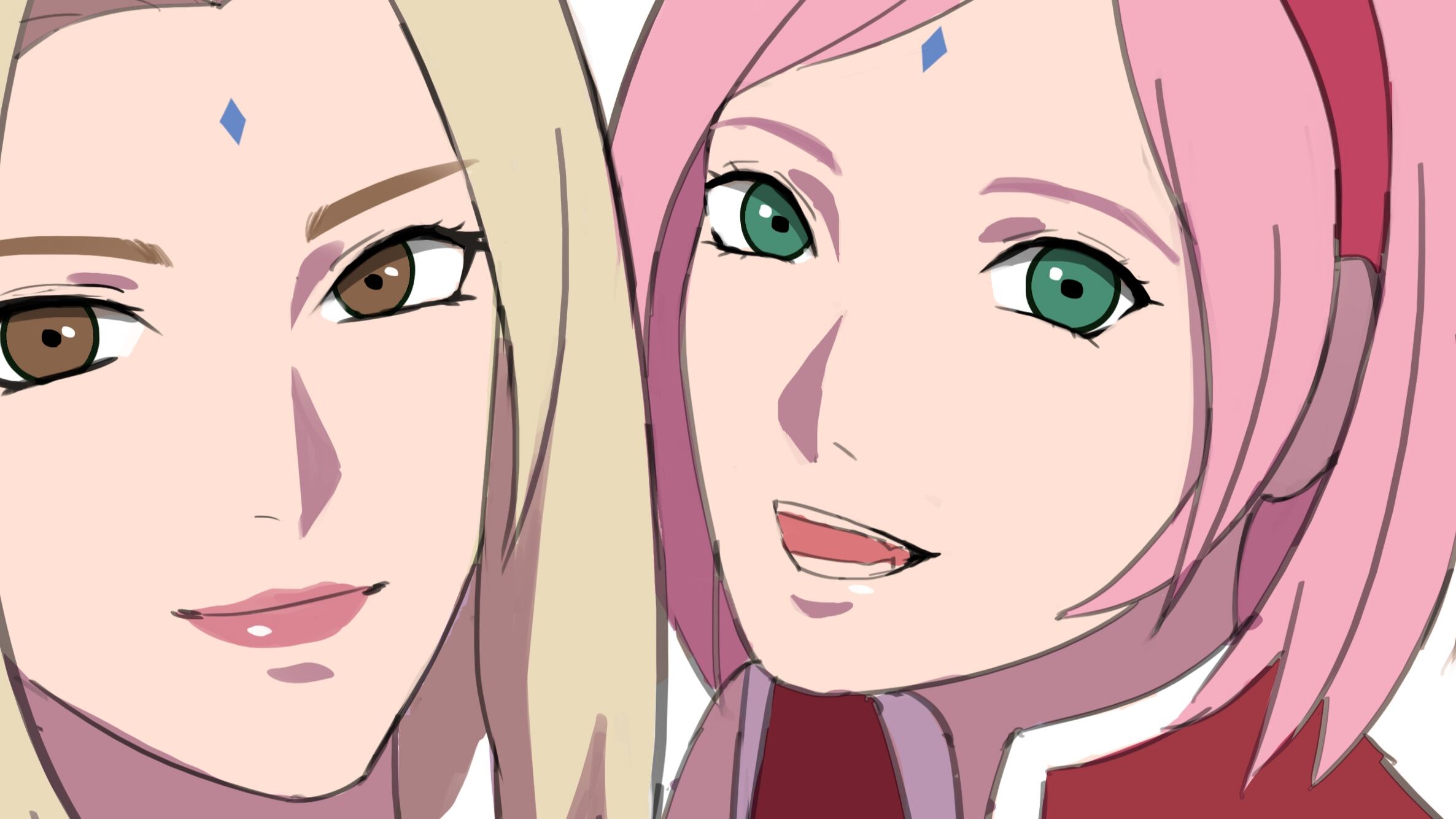 Tsunade y Sakura son dos de los personajes más queridos de la franquicia de Naruto y este cosplay que las fusiona le rinde honor a esa fijación.