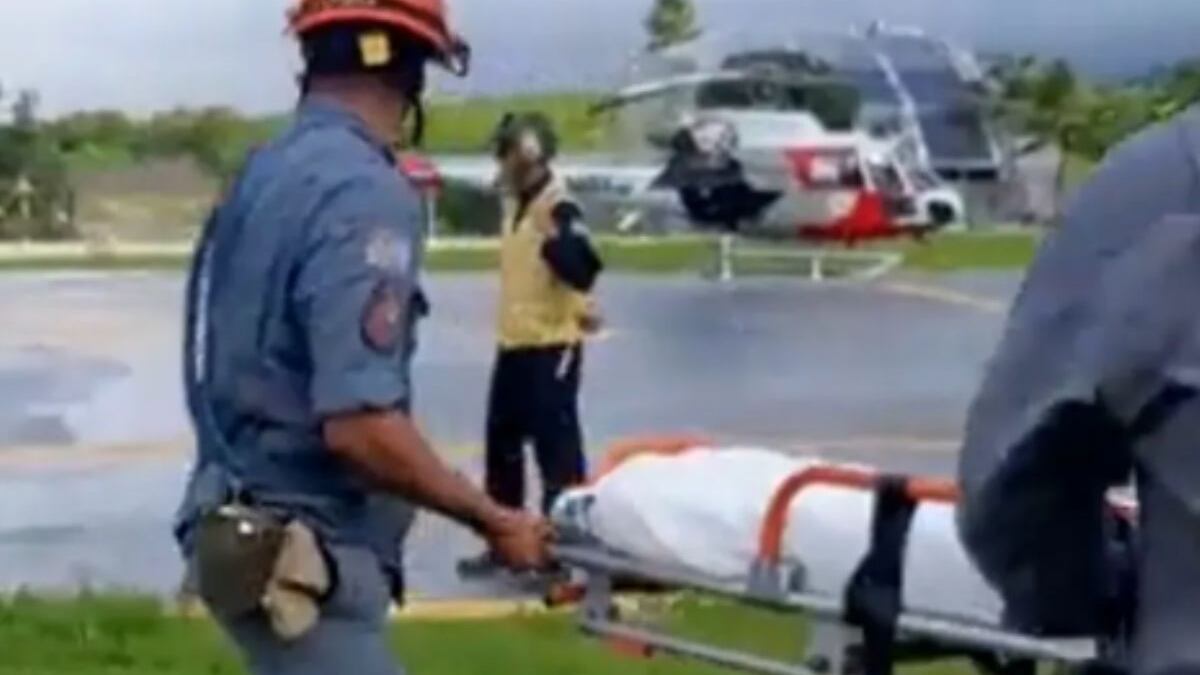 Mulher em trabalho de parto é resgatada no Litoral Norte de SP