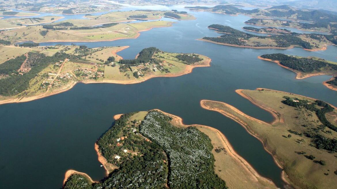 Sistema Cantareira no início de 2024