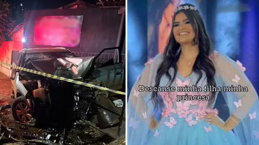 Adolescente de 17 anos morreu após colidir com árvore