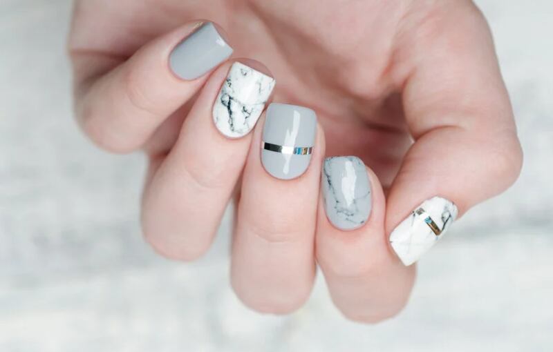 Unhas mármore/ reprodução