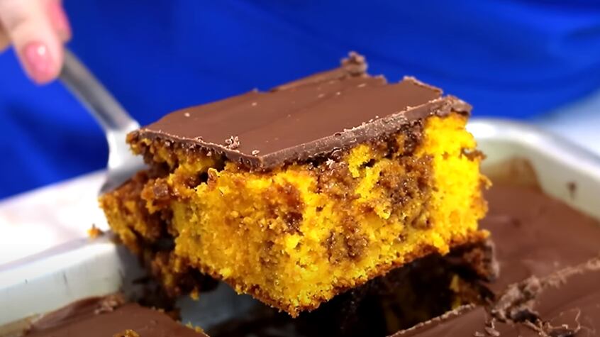 Receita de bolo de cenoura molhadinho