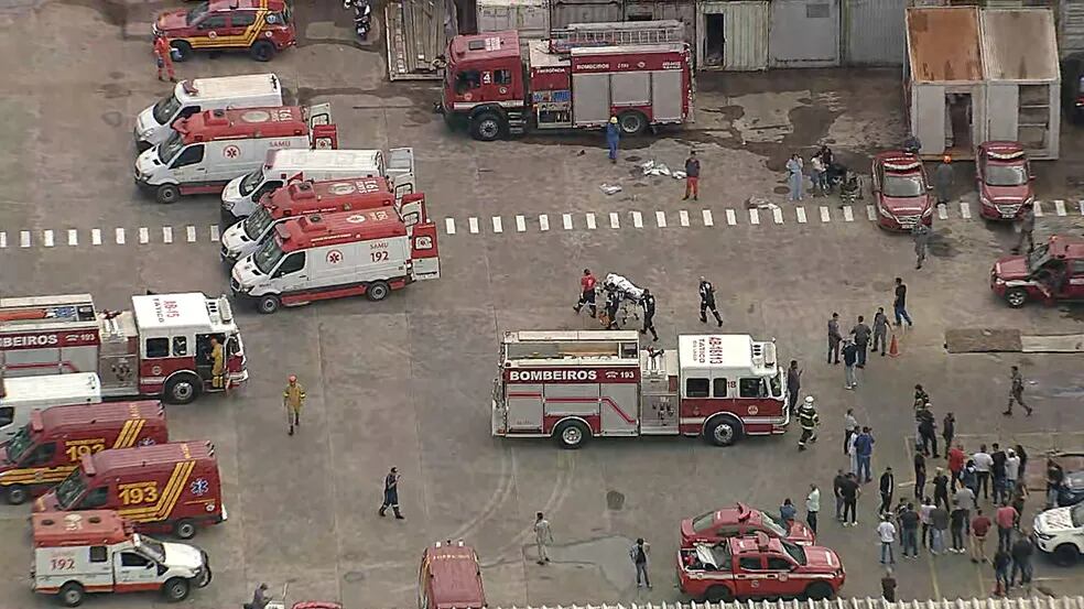 Desabamento deixa pelo menos 15 feridos na Grande São Paulo