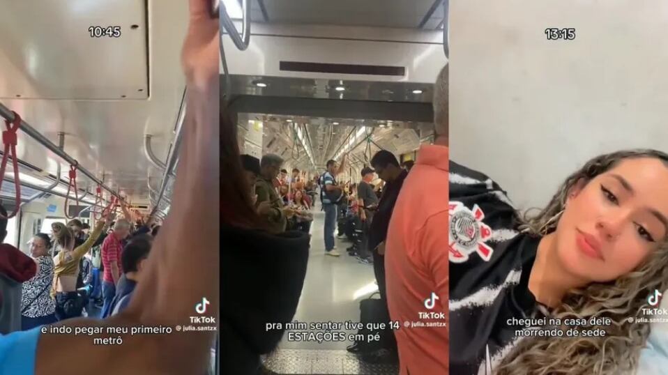 Jovem 'viaja' da Zona Leste até a Zona Sul