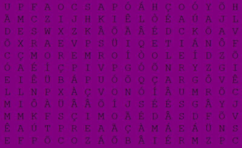 Caça-palavras de páscoa